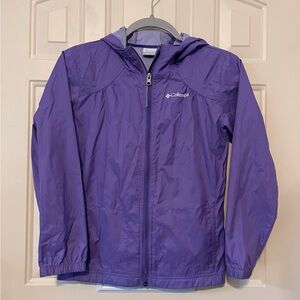 Columbia Kids Windbreaker in Vibrant Purple